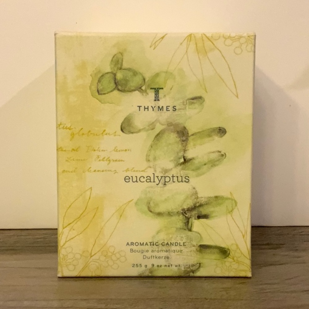 Thymes eucalyptus aromatic candle